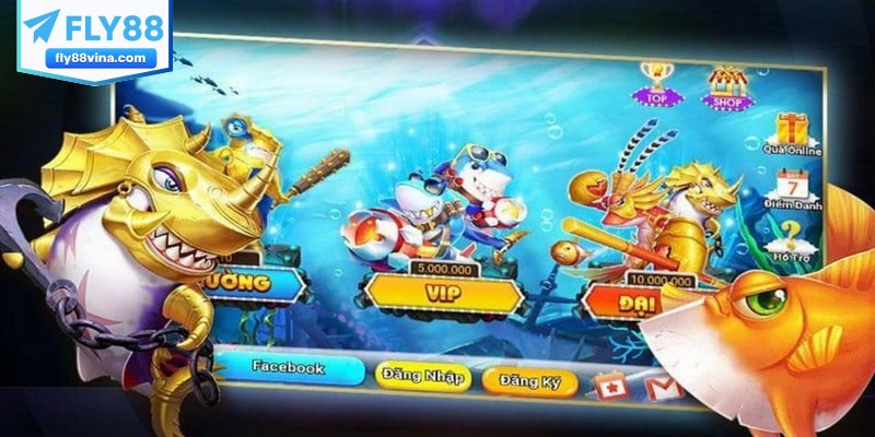 Bắn cá FA Chai cung cấp nhiều phòng săn cá khác nhau 