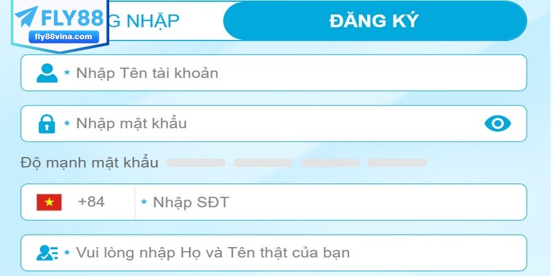 Đảm bảo phải cung cấp chính xác các thông tin theo yêu cầu 