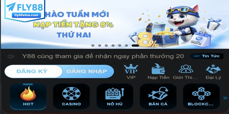 Nhà cái FLY88 cung cấp nhiều phương thức thanh toán đa dạng cho người chơi