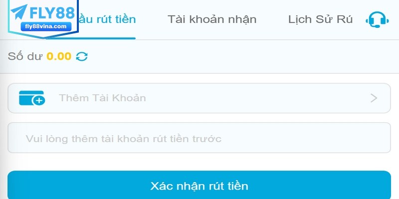 Các bước rút tiền FLY88 nhanh chóng và đơn giản
